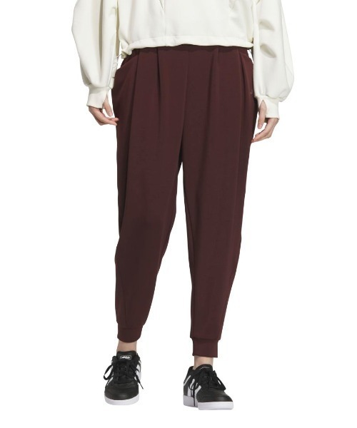 adidas（アディダス）の「アディダス adidas W LUX SP ジョガーパンツ（その他パンツ・レディース・ブラウン/ブラック・M/L/S/XL）」の2枚目の写真