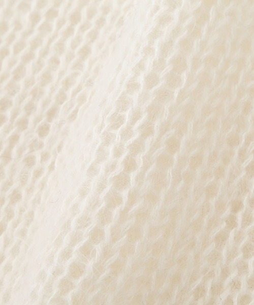 ETRE TOKYO(エトレトウキョウ)の「スーパーキッドモヘヤスリーブレスニットプルオーバー(ニット/セーター・レディース・グレー/ホワイト/ピンク・FREE)」の20枚目の写真