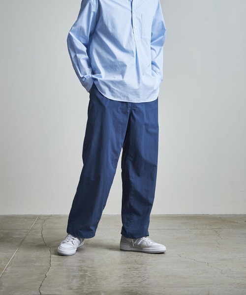 info. BEAUTY&YOUTH(インフォビューティアンドユース)の「【マルチサイズ】ナイロン リップストップ トレーニングパンツ(その他パンツ・メンズ・ロイヤルブルー/オリーブ/ナチュラル/ブラウン/ネイビー/レンガ/ブラック・マルチサイズ)」の6枚目の写真