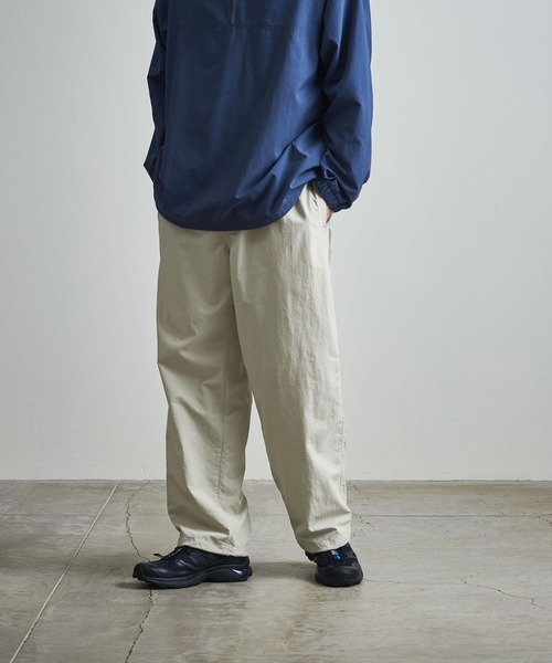 info. BEAUTY&YOUTH(インフォビューティアンドユース)の「【マルチサイズ】ナイロン リップストップ トレーニングパンツ(その他パンツ・メンズ・ロイヤルブルー/オリーブ/ナチュラル/ブラウン/ネイビー/レンガ/ブラック・マルチサイズ)」の16枚目の写真