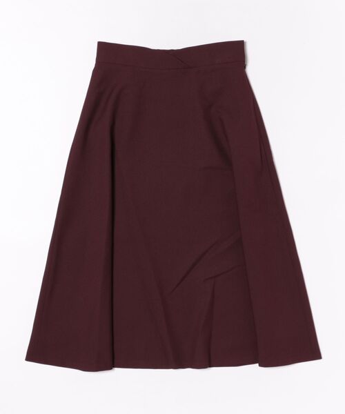 STRAWBERRY-FIELDS(ストロベリーフィールズ)の「ソフィーツイル_フレアースカート(スカート・レディース・グレイッシュベージュ/ネイビー/キャメル/ボルドー・1/2)」の14枚目の写真