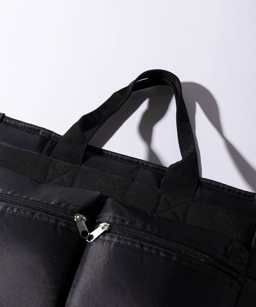MAGASIN DE MODE TOOLS(マガジンデモードトゥールズ)の「【MAGASIN DE MODE TOOLS】ヘルメットバッグ ナイロンツイル 8293 MKS(ショルダーバッグ・メンズ・ブラック・FREE)」の4枚目の写真