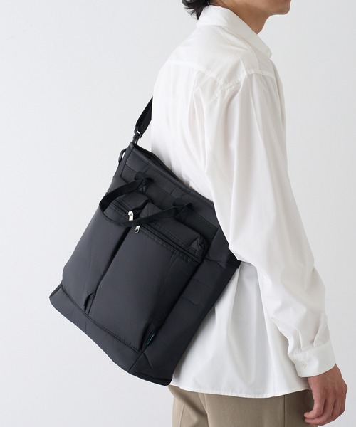 MAGASIN DE MODE TOOLS(マガジンデモードトゥールズ)の「【MAGASIN DE MODE TOOLS】ヘルメットバッグ ナイロンツイル 8293 MKS(ショルダーバッグ・メンズ・ブラック・FREE)」の10枚目の写真
