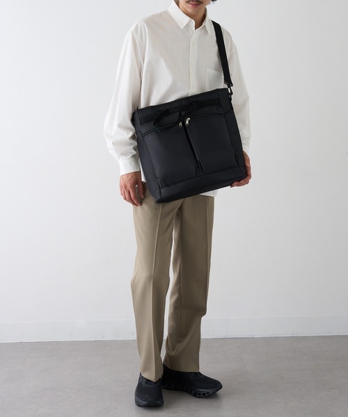 MAGASIN DE MODE TOOLS(マガジンデモードトゥールズ)の「【MAGASIN DE MODE TOOLS】ヘルメットバッグ ナイロンツイル 8293 MKS(ショルダーバッグ・メンズ・ブラック・FREE)」の14枚目の写真