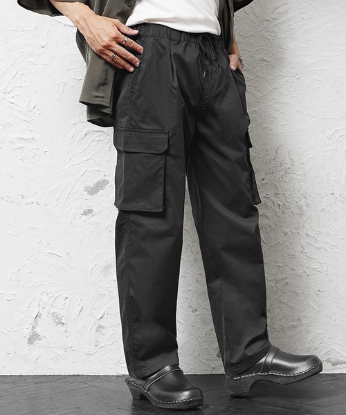 MinoriTY(マイノリティ)の「【MinoriTY Select】ゆる軽ストレッチリラックスカーゴワイドパンツ(カーゴパンツ・メンズ・オリーブ/ブラック/ブラウン・LL/L/M)」の16枚目の写真