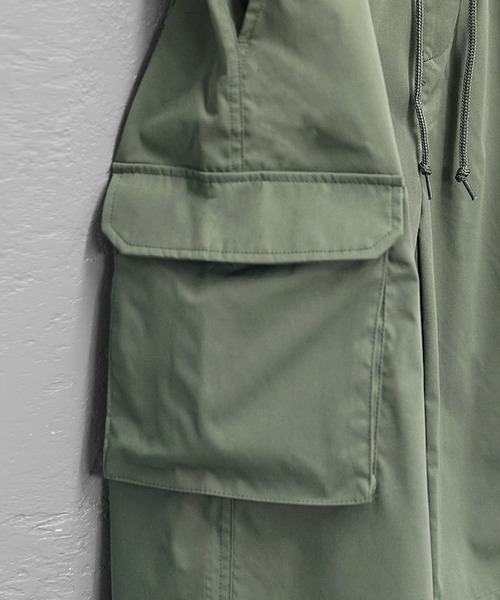 MinoriTY(マイノリティ)の「【MinoriTY Select】ゆる軽ストレッチリラックスカーゴワイドパンツ(カーゴパンツ・メンズ・オリーブ/ブラック/ブラウン・LL/L/M)」の10枚目の写真