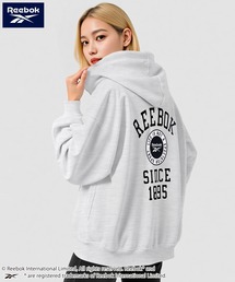 Reebok（リーボック）の「Reebok/リーボック 裏毛バックロゴパーカー スウェット フーディー 刺繍 ワッペン アメカジ トップス（パーカー・メンズ）」
