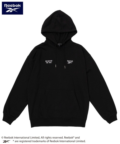 Reebok（リーボック）の「Reebok/リーボック ブランド ロゴ パック刺繍 裏毛 スウェット パーカー フーディー（パーカー・メンズ・ブラウン/アッシュグレー/ブラック・M/L/LL）」の7枚目の写真