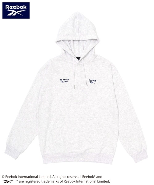 Reebok（リーボック）の「Reebok/リーボック ブランド ロゴ パック刺繍 裏毛 スウェット パーカー フーディー（パーカー・メンズ・ブラウン/アッシュグレー/ブラック・M/L/LL）」の12枚目の写真