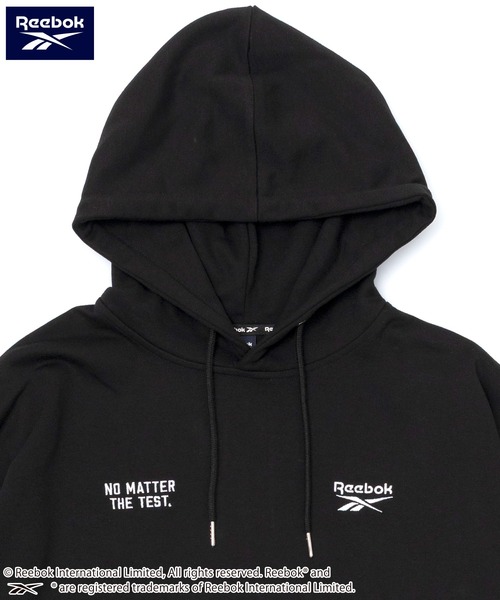 Reebok（リーボック）の「Reebok/リーボック ブランド ロゴ パック刺繍 裏毛 スウェット パーカー フーディー（パーカー・メンズ・ブラウン/アッシュグレー/ブラック・M/L/LL）」の19枚目の写真