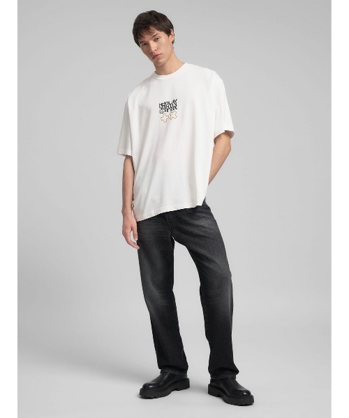 REPLAY(リプレイ)の「オーバーフィット REPLAY X MARTIN GARRIX ロゴ&レタリング Tシャツ(Tシャツ/カットソー・メンズ・ブラック/オフホワイト・MEDIUM/LARGE/SMALL)」の3枚目の写真