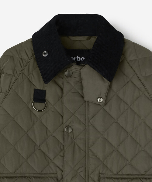 Barbour(バブアー)の「Barbour | 〈別注〉BLYTH キルティングジャケット WOMEN(カバーオール・レディース・オリーブ/ブラック/グレー・S)」の16枚目の写真