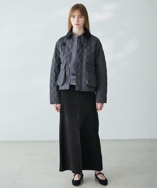 Barbour カバーオール 38\" ダークグレー Barbour | 〈別注〉BEAUFORT ミドルコート WOMEN（カバーオール