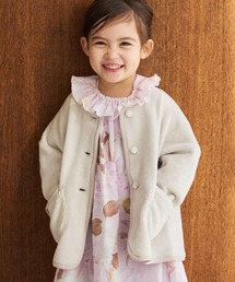 NAOMI ITO（ナオミイトウ）の「【NAOMI ITO(ナオミイトウ)】 シャギーウォームブルゾン グレー 80-90・ 90-100cm（ブルゾン）」