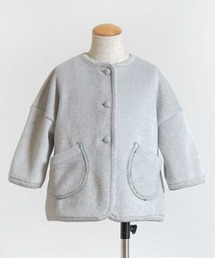 NAOMI ITO（ナオミイトウ）の「【NAOMI ITO(ナオミイトウ)】 シャギーウォームブルゾン グレー 80-90・ 90-100cm（ブルゾン）」