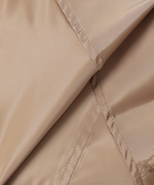 B.C STOCK(ベーセーストック)の「ウォッシャブル / キルティングリバーシブルブルゾン(その他アウター・レディース・ブラック/カーキ/アイボリー・FREE)」の6枚目の写真