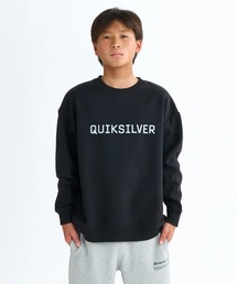 Quiksilver（クイックシルバー）の「DNA BIG CLICKER SWEA /クイックシルバーロゴプリント裏起毛プルオーバークルーネックスウェットトレーナー（スウェット）」