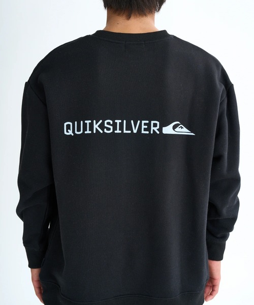 Quiksilver（クイックシルバー）の「DNA BIG CLICKER SWEA /クイックシルバーロゴプリント裏起毛プルオーバークルーネックスウェットトレーナー（スウェット・キッズ・グレー/ホワイト/ブラック・160/150/140/130）」の10枚目の写真