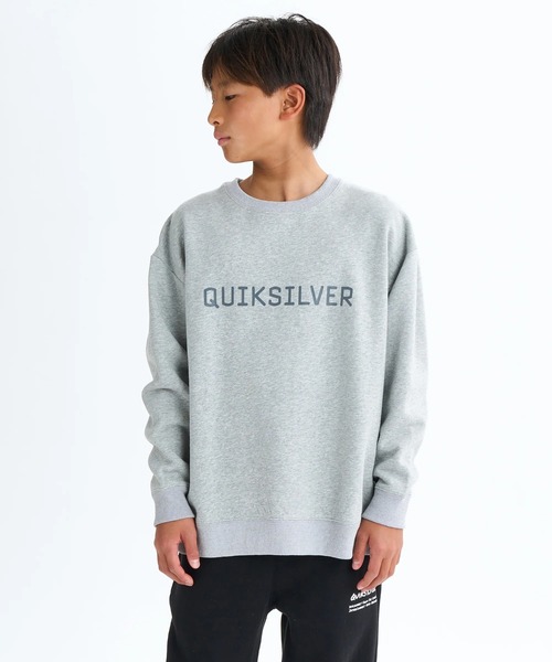 Quiksilver（クイックシルバー）の「DNA BIG CLICKER SWEA /クイックシルバーロゴプリント裏起毛プルオーバークルーネックスウェットトレーナー（スウェット・キッズ・グレー/ホワイト/ブラック・160/150/140/130）」の16枚目の写真