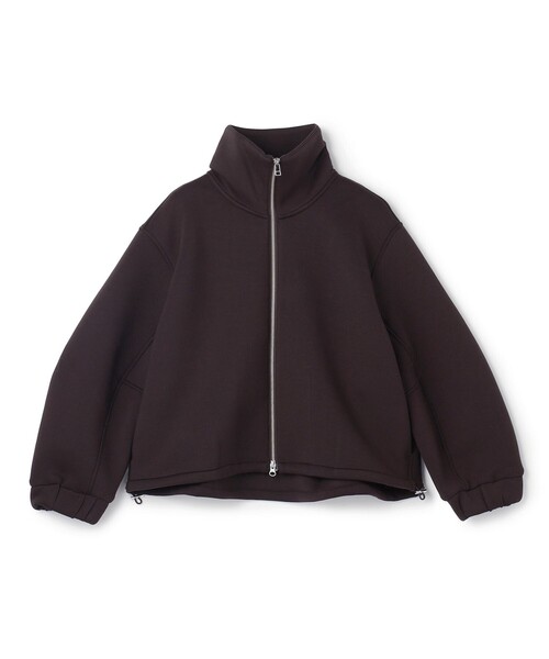 UNFILO(アンフィーロ)の「【VERY×UNFILOコラボ】BEAUTY FORM JERSEY+ ZIPブルゾン(ブルゾン・レディース・ベージュ系/ダークブラウン系/ブラック系/ネイビー系・X-LARGE)」の19枚目の写真