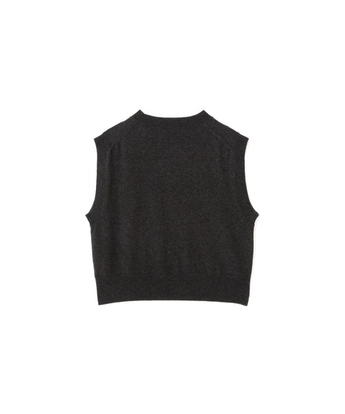 MARGARET HOWELL（マーガレットハウエル）の「WOOL ALPACA FAIRISLE（ニット/セーター・レディース・グレー/ブラック・2）」の10枚目の写真