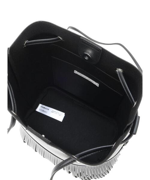 ehka sopo(エヘカソポ)の「エコレザーフリンジショルダーバッグ(ハンドバッグ・レディース・ブラウン/ブラック/ベージュ・F)」の9枚目の写真