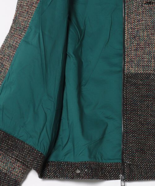 Desigual（デシグアル）の「ヘリンボーンポケットジャケット（ブルゾン・メンズ・ブラウン・S/M/L）」の3枚目の写真