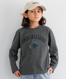 coca（coca）（コカ）の「キッズ　イラスト長袖Tシャツ（Tシャツ/カットソー・キッズ）」