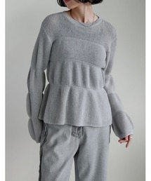 [2025AW COLLECTION]ギャザーニットトップス