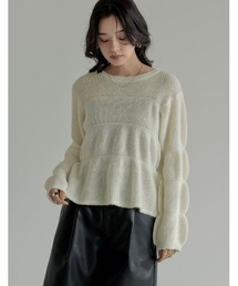 [2025AW COLLECTION]ギャザーニットトップス