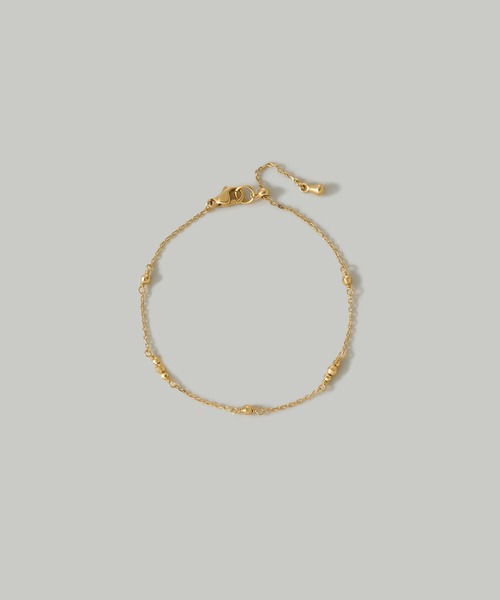 K18GP〉カットビーズブレスレット（ブレスレット）｜Jolie Toujours