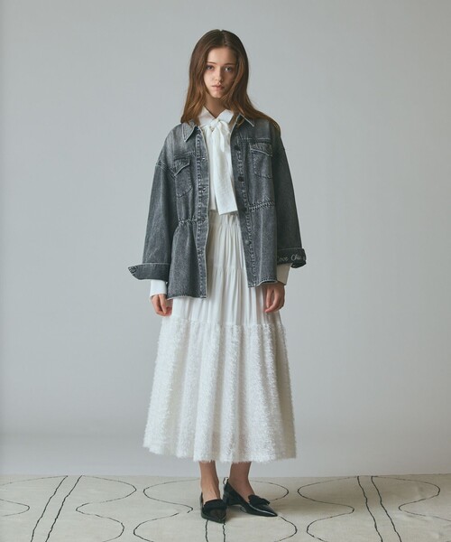 セール】デニムシャツジャケット（デニムジャケット）｜GRACE CLASS