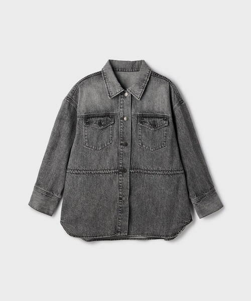 セール】デニムシャツジャケット（デニムジャケット）｜GRACE CLASS