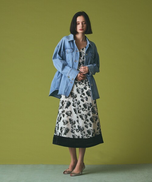 GRACE CLASS(グレースクラス)の「デニムシャツジャケット(デニムジャケット・レディース・ブルー/ブラック・36/38)」の16枚目の写真