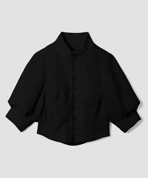 TELOPLAN テーロプラン Kate China Top TELOPLAN】Kate China Top / ケイトチャイナトップ（シャツ/ブラウス
