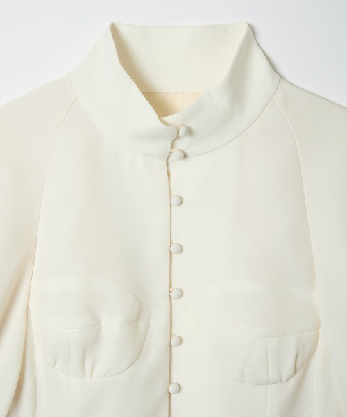 TELOPLAN テーロプラン チャイナブラウス セール】Kate China Top（シャツ/ブラウス）｜TELOPLAN（テーロプラン