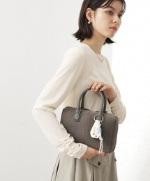 THE SHOP TK | チャーム付きスエードミニボストンバッグ(ボストンバッグ)