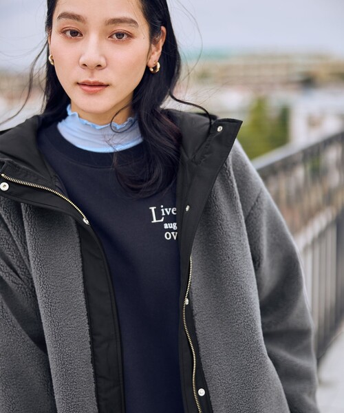 LEE掲載】ボアコート（ムートンコート）｜ANY（エニィ）のファッション