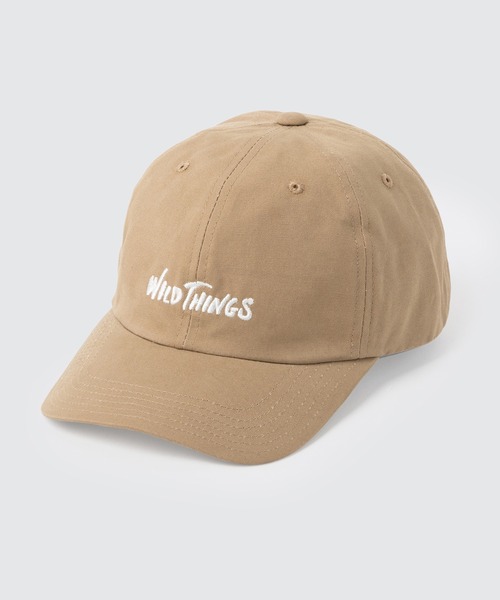 WILD THINGS(ワイルドシングス)の「【WILD THINGS】LOGO CAP WT25168SL(キャップ・メンズ・ブラウン/ベージュ/ネイビー/ブラック・FREE)」の3枚目の写真