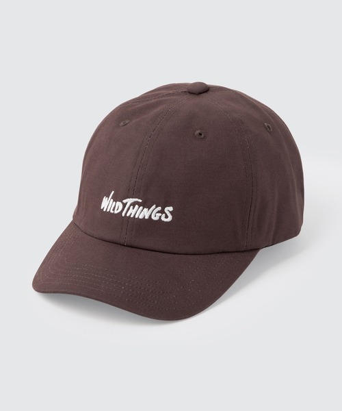 WILD THINGS(ワイルドシングス)の「【WILD THINGS】LOGO CAP WT25168SL(キャップ・メンズ・ブラウン/ベージュ/ネイビー/ブラック・FREE)」の2枚目の写真
