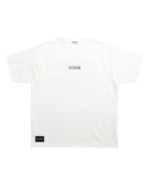 Manhattan Portage（マンハッタンポーテージ）の「S/S Print T-Shirt NO COFFEE（Tシャツ/カットソー・メンズ・ブラック/ホワイト・X-LARGE/LARGE/MEDIUM/SMALL）」の3枚目の写真