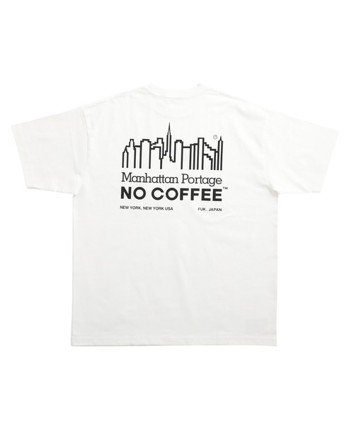 Manhattan Portage（マンハッタンポーテージ）の「S/S Print T-Shirt NO COFFEE（Tシャツ/カットソー・メンズ・ブラック/ホワイト・X-LARGE/LARGE/MEDIUM/SMALL）」の4枚目の写真
