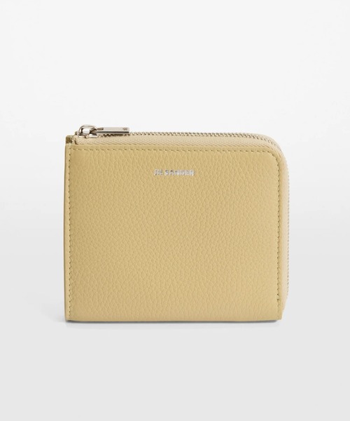 JIL SANDER(ジルサンダー)の「CREDIT CARD PURSE(財布・レディース・ベージュ/ブラック/ライトブラウン・UNI)」の1枚目の写真