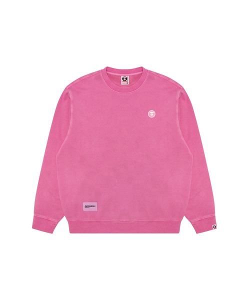 Aape AAPE NOW XL ピンクスウェット AAPE NOW CREW NECK SWEAT | AAPE.JP