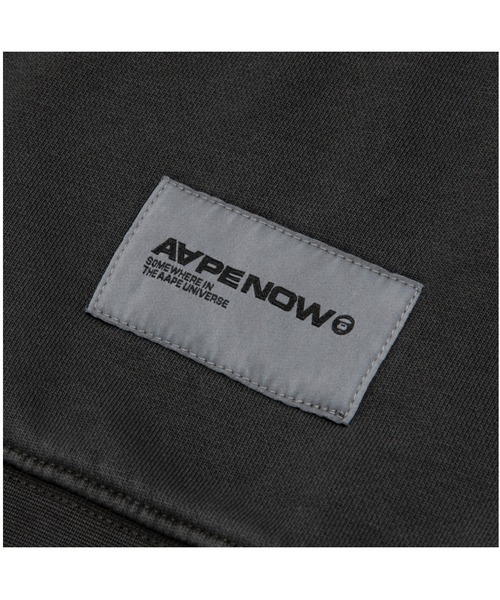 AAPE BY A BATHING APE(エーエイプバイアベイシングエイプ)の「AAPE NOW CREW NECK SWEAT(スウェット・メンズ・カーキ/ライトピンク/ライトブラック/ライトグリーン・X-LARGE/MEDIUM/SMALL/LARGE/XX-LARGE)」の9枚目の写真