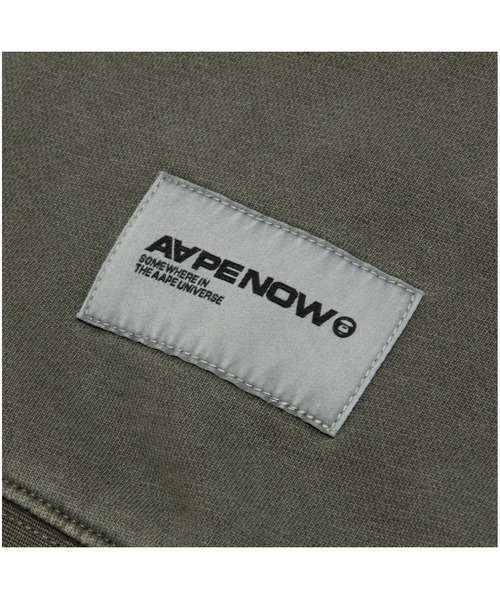 AAPE BY A BATHING APE(エーエイプバイアベイシングエイプ)の「AAPE NOW CREW NECK SWEAT(スウェット・メンズ・カーキ/ライトピンク/ライトブラック/ライトグリーン・X-LARGE/MEDIUM/SMALL/LARGE/XX-LARGE)」の12枚目の写真