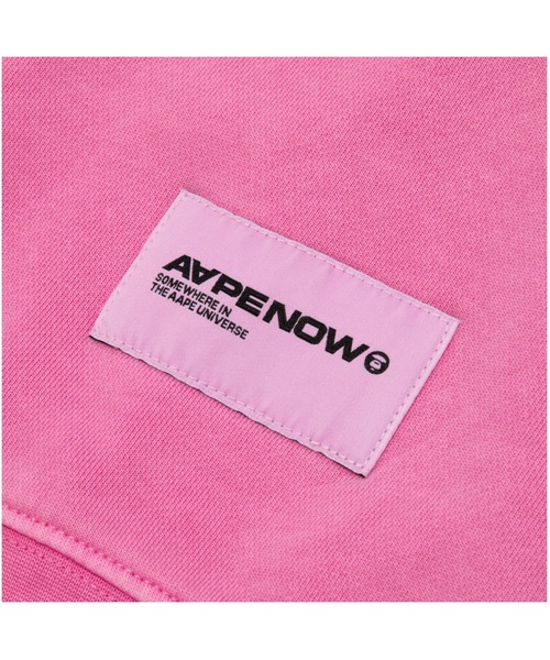AAPE BY A BATHING APE(エーエイプバイアベイシングエイプ)の「AAPE NOW CREW NECK SWEAT(スウェット・メンズ・カーキ/ライトピンク/ライトブラック/ライトグリーン・X-LARGE/MEDIUM/SMALL/LARGE/XX-LARGE)」の18枚目の写真