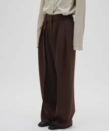 TODAYFUL（トゥデイフル）の「【TODAYFUL/トゥデイフル】Tuck Wide Trousers/タックワイドトラウザー（スラックス）」