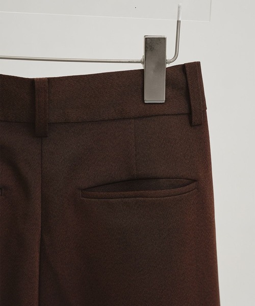 TODAYFUL(トゥデイフル)の「【TODAYFUL/トゥデイフル】Tuck Wide Trousers/タックワイドトラウザー(スラックス・レディース・ベージュ/ブラック/チョコ・36/38)」の17枚目の写真