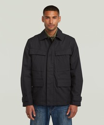 Clean Field Jacket/ミリタリーディテールクリーンフィールドジャケット